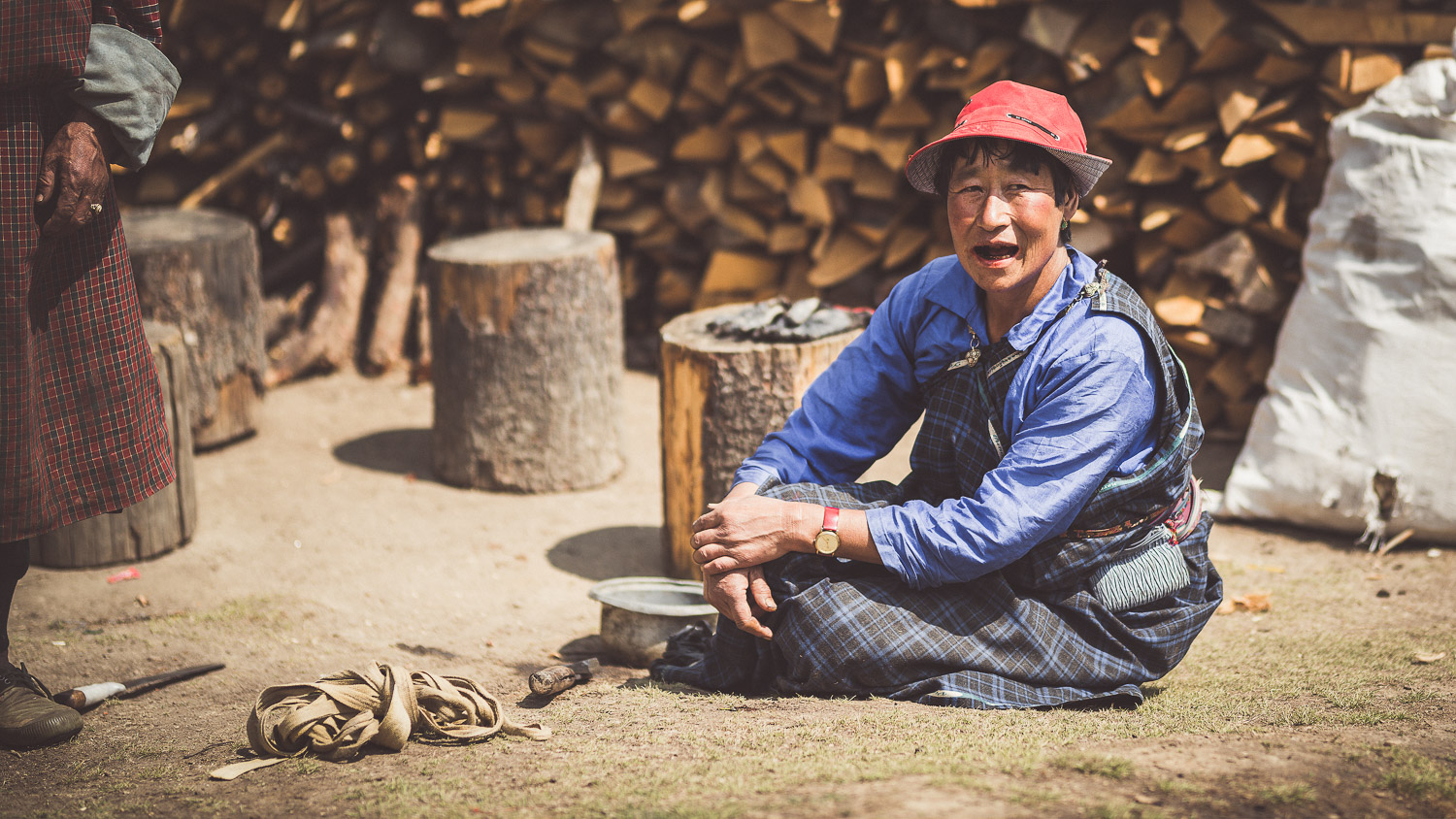 Local Woman, Haa Valley, Bhutan, Nils Leonhardt