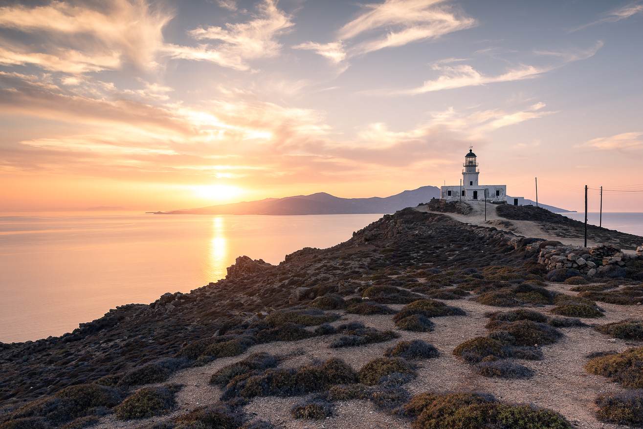 Armenistis Lighthouse, Mykonos, Greece, Nils Leonhardt