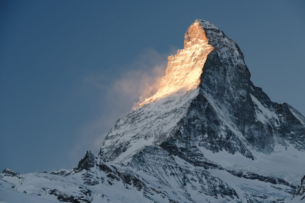 Matterhorn on Fire, Switzerland by Nils Leonhardt