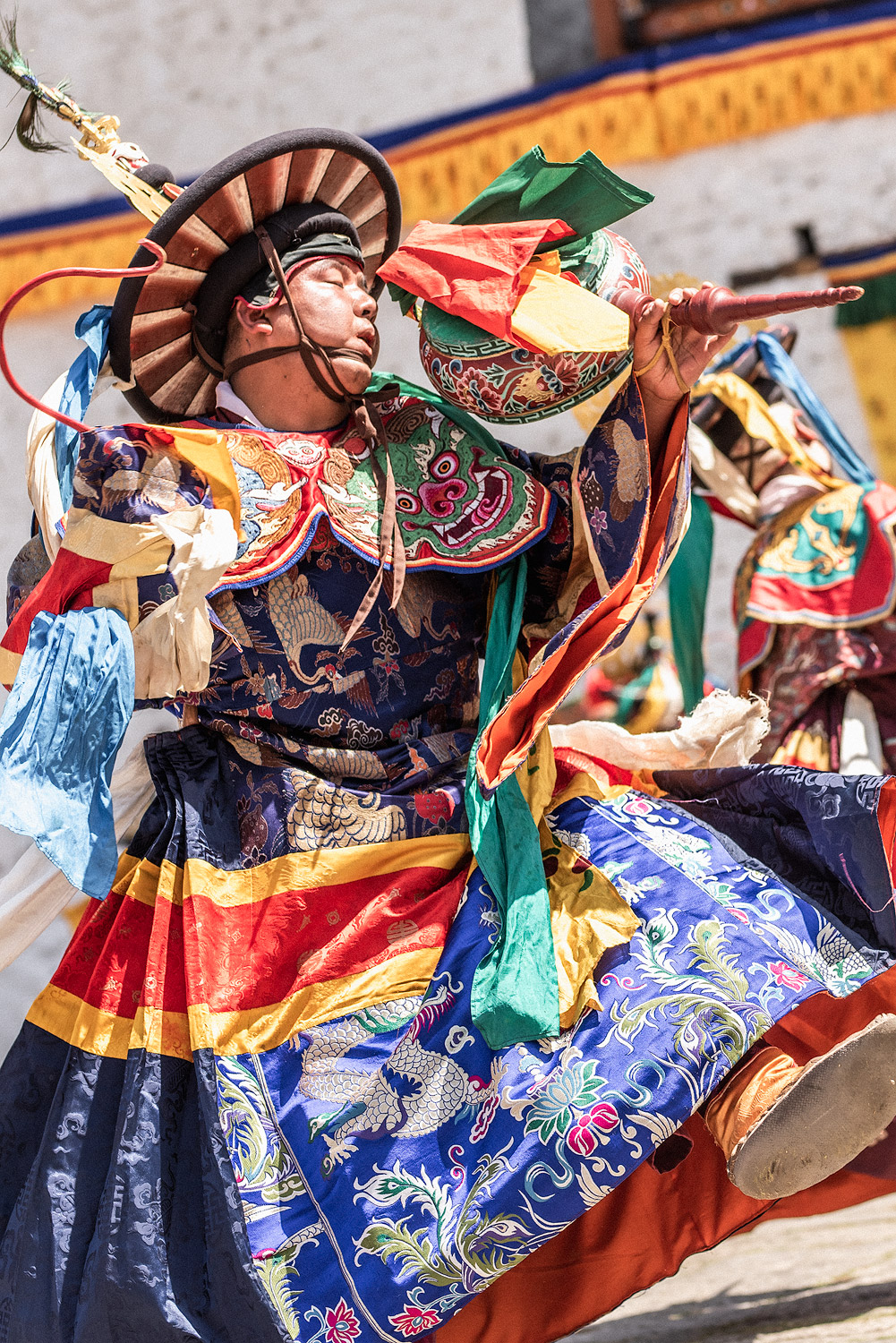 Festivals of Bhutan, Paro Tshechu, Paro, Bhutan by Nils Leonhardt